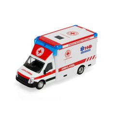 ΜΙΝΙΑΤΟΥΡΑ ΑΣΘΕΝΟΦΟΡΟ 1:43 BURAGO LAMPA 1ΤΕΜ.