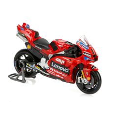 ΜΙΝΙΑΤΟΥΡΑ MOTO DUCATI LENOVO TEAM 2024 1:18 BURAGO LAMPA 1ΤΕΜ.