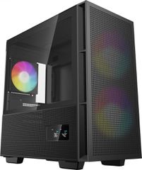 DeepCool CH360 DIGITAL Micro Tower Black