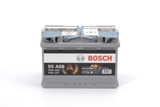 BOSCH S5A08 70AH 760CCA AGM  START-STOP (70AH - 760A)