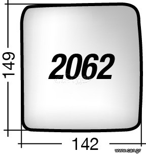 Κρύσταλλο καθρέπτη δεξί και αριστερό JEEP WRANGLER 2021