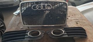 ΜΑΣΚΑ ΕΜΠΡΟΣ  ΠΡΟΦΥΛΑΚΤΗΡΑ   -- RS LOOK --    AUDI A4  2005-2008