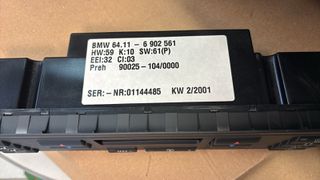 ΧΕΙΡΙΣΤΗΡΙΟ ΚΛΙΜΑΤΙΣΤΙΚΟΥ ΚΟΝΣΟΛΑ BMW X5 E53/ 3.0 / 4.4 / 4.8