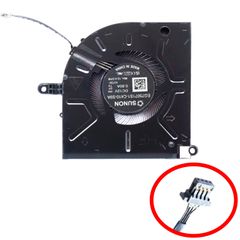 Ανεμιστηράκι Laptop - GPU Cooling Fan για Dell Alienware M16 R2 EG75071S1-C410-S9A EG75071S1-C420-S9A 02GN4X 2GN4X 460.0TN0P.0031 4pin ( Κωδ.81522 )