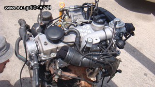 Κινητήρας Μοτέρ SKODA OCTAVIA 4 (1997-2003) 1900cc DIESEL AHF γραπτη εγγυηση-thumb-1