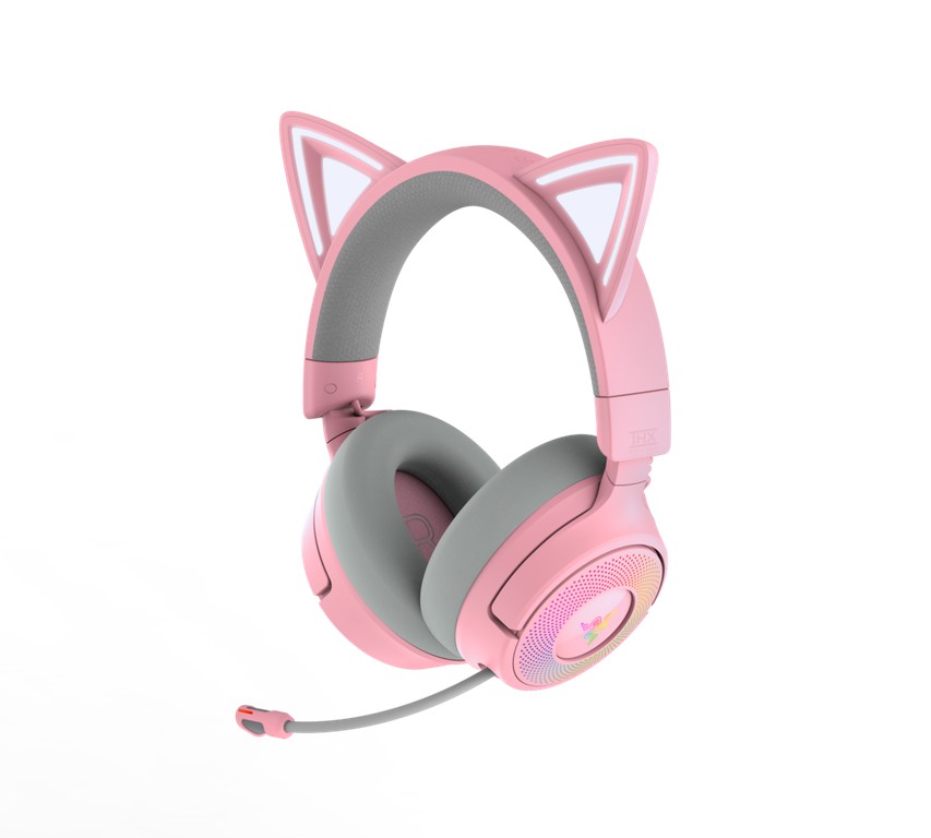 Razer - Kraken Kitty V3 Pro - Quartz / Electronics