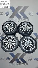 AUDI A3 2009-2013 ΖΑΝΤΟΛΑΣΤΙΧΑ ΑΛΟΥΜΙΝΙΟΥ 17΄΄ 225-45-17