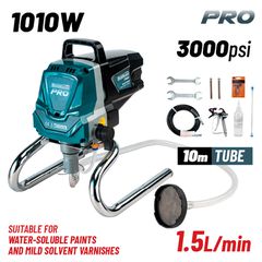 BORMANN Pro BAP7000 Ηλεκτρικό Πιστόλι Ψεκασμού Airless Επαγγελματικό  1010W 1.5Lt/min 206 bar Μπεκ 415/515 ( 035947 )