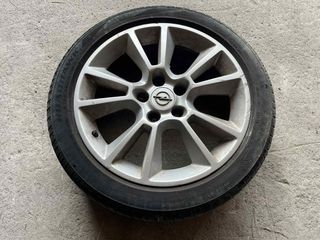 5x110 OPEL ASTRA H ZAFIRA B ΔΥΟ (2) ΖΑΝΤΕΣ 7x17 et39 ΤΙΜΗ ΤΕΜΑΧΙΟΥ