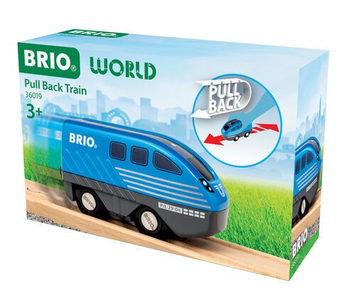 BRIO - Pull Back Train - (36019) / Toys