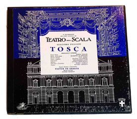 Δισκοι 33 στροφων Βox Set Teatro Alla Scala Giacomo Puccini Tosca