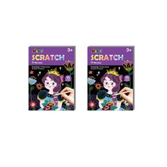 Avenir - Mini Scratch Book - Princess - Bundle / Toys