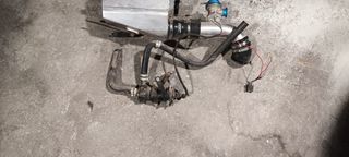Charge cooler μαζί με  σωληνώσεις σκαστρα και αντλίακι