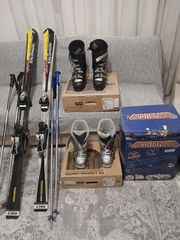 4x Salomon Πεδιλα Σκι 4x Salomon Μποτες 4x Μπατον 2x Μπαρες Οροφης 1x Γυαλια
