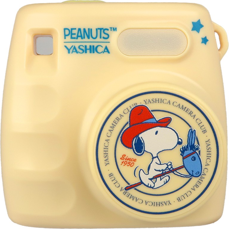 Yashica - Peanuts Mini Digital Camera - Cream / Electronics