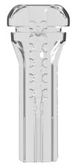Pdx Elite View Tube See-thru Ez-grip XXL Led Stroker
