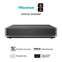 Hisense PT1 Ultra short throw projector UHD 4K (3840x2160) 3D Black