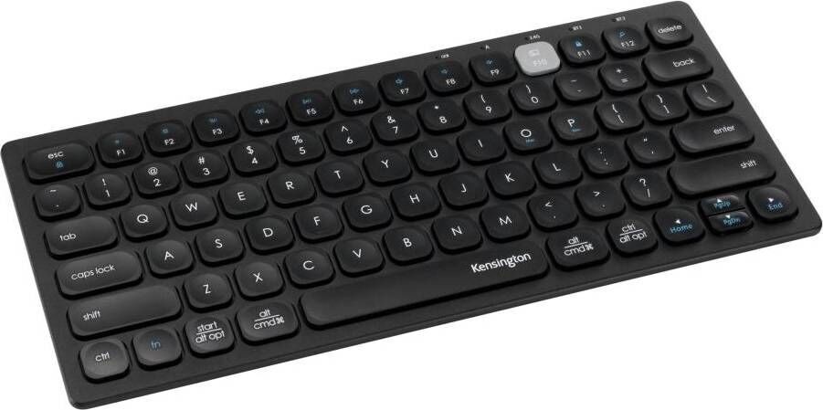 Kensington - Multi-Device Dual Wireless Compact Keyboard (Nordic) / Computers