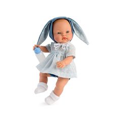 ASI - Vestido Celeste Pintitas Blanc (24526060) / Toys