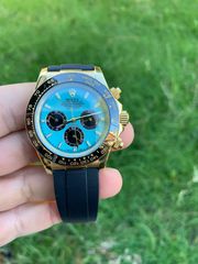 Rolex Daytona 40’ Tiffany Blue 126518LN Oysterflex 3A+ Quality Replica Αντιγραφο