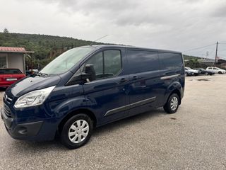 Ford Transit Custom 2017 L2 MAXI 3θεσιο 2 ΠΛΑΙΝΕΣ ΠΟΡΤΕΣ 2χPDC CRUISE CONTROL