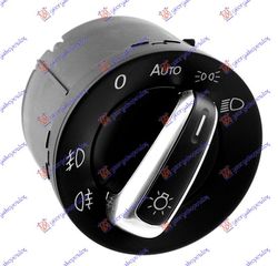 ΔΙΑΚΟΠΤΗΣ ΦΩΤΩΝ ΜΕ AUTO (Χρώμιο) (10pin) VOLKSWAGEN VW PASSAT 2005 2006 2007 2008 2009 2010 2011 2012 2013 2014 2015 **ΠΡΟΣΦΟΡΑ**