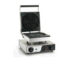 Βαφλιέρα ηλεκτρική, Ισχύς 230Volt ,1,5Kw , Διαστάσεις πλάκας: 25x25cm - Παχος βαφλας 1,8-2,0mm Διαστάσεις: 34X37X24cm