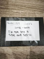 Audi TT. 8J0959433B, 5DK008583-51