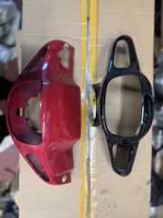 Μάσκα Φαναρίου για mondenas kriss 115 Μαύρη και κόκκινη-thumb-6