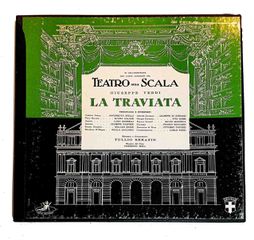 Δισκοι 33 στροφων Βox Set Teatro Alla Scala Giuseppe Verdi La Traviata