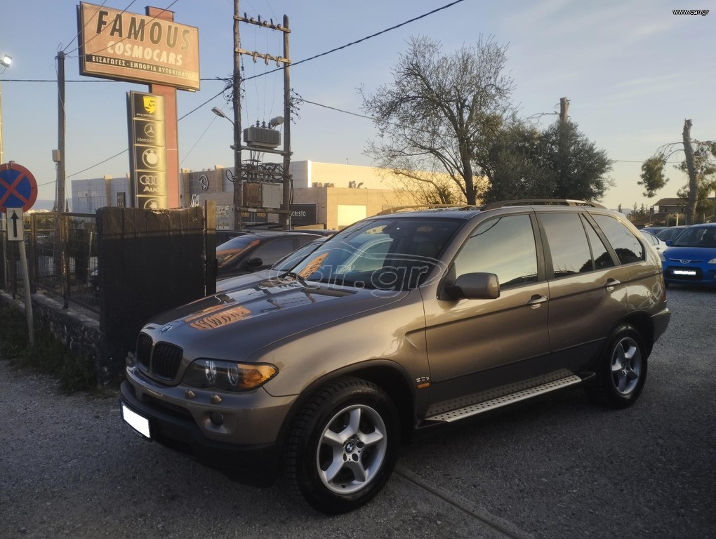 Bmw X5 2004 3.0 Diesel, Δέρμα, Panorama, Facelift, Ελληνικό, Άριστο!