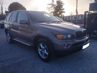 Bmw X5 2004 3.0 Diesel, Δέρμα, Panorama, Facelift, Ελληνικό, Άριστο!-thumb-4
