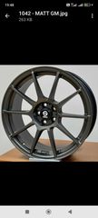 SPARCO STYLE  8X18  5X100 5X108 5X112 5X114.3  ET45  MATT BRONZE , MATT GUN METAL, MATT BLACK, GLOSS BLACK-thumb-2