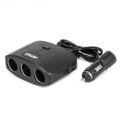 Κωδ.370937 ΑΝΤΑΠΤΟΡΑΣ ΑΝΑΠΤΗΡΑ 12/24V 100W ΜΑΥΡΟΣ/3 ΘΕΣΕΙΣ/2xUSB-A /ΚΟΥΜΠΙ ON-OFF/ΚΑΛΩΔΙΟ 70cm AMIO - 1 Τεμ. τηλ.215-215-8211