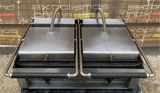 Τοστιέρα Διπλή Ραβδωτή Πάνω & Κάτω 57x34x22Cm Roller Grill - Μεταχειρισμένη.