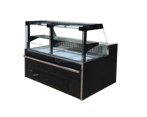 CRETA MAX 1.50m – Βιτρίνα Αλλαντικών & Τυροκομικών με Ενσωματωμένη Μονάδα (Μεγάλες Αποθήκες για Δοχεία Φέτας) – Άμεσα Διαθέσιμη