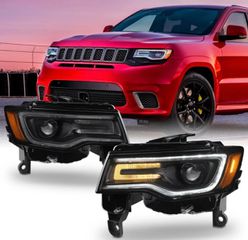 ΦΑΝΑΡΙΑ ΕΜΠΡΟΣ JEEP GRAND CHEROKEE BI-XENON Headlights 17-21