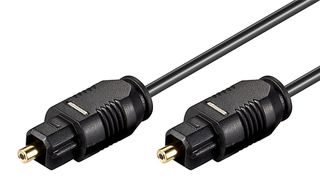 GOOBAY καλώδιο ήχου Toslink 50938, gold plated, 2.2mm, 10m, μαύρο