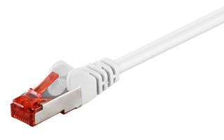 GOOBAY καλώδιο δικτύου 93502, CAT 6 S/FTP, copper, 250MHz, 1m, λευκό