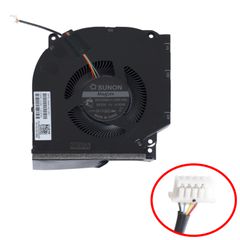 Ανεμιστηράκι Laptop - GPU Cooling Fan για HP Victus 16-R 16-S OMEN 16-W 16-XD 16-AE 16-AP MG75090V1-C480-S9A DC280016FS0SUO3 N44742-001 60W 5pin ( Κωδ.81559 )