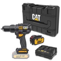 Δραπανοκατσάβιδο Κρουστικό 18V 65Nm Σετ CAT Combo-17 με Μπαταρία 4.0Ah & Διπλό Φορτιστή