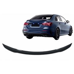 Αεροτομή Πορτ Παγκάζ Για Mercedes-Benz A-Class V177 18+ 4D Sedan Γυαλιστερή Μαύρη Από Abs Πλαστικό eautoshop gr