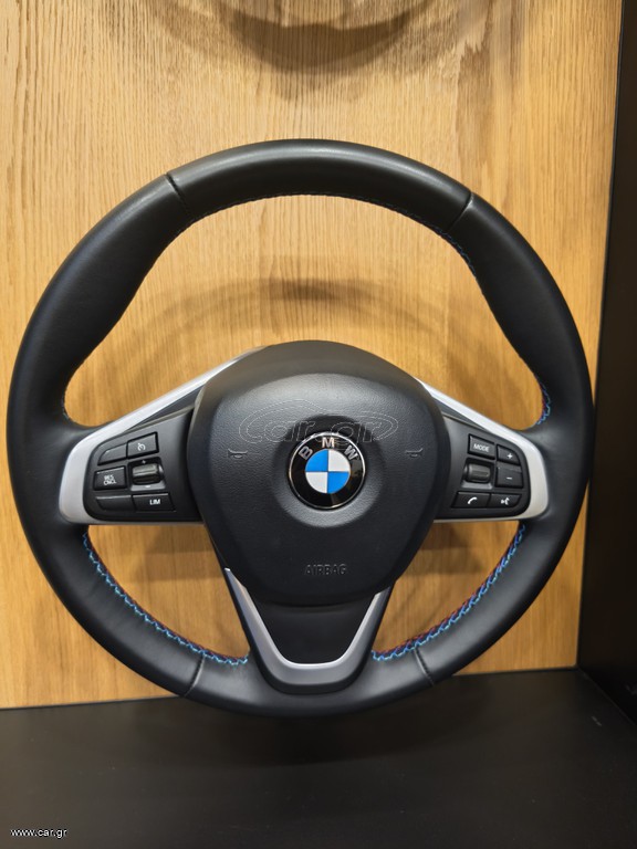 ΤΙΜΟΝΙ BMW X1 F48 ME  ΡΑΦΕΣ M KAI ΔΕΡΜΑΤΙΝΗ ΕΠΕΝΔΥΣΗ ΜΕ ΑΕΡΟΣΑΚΟ