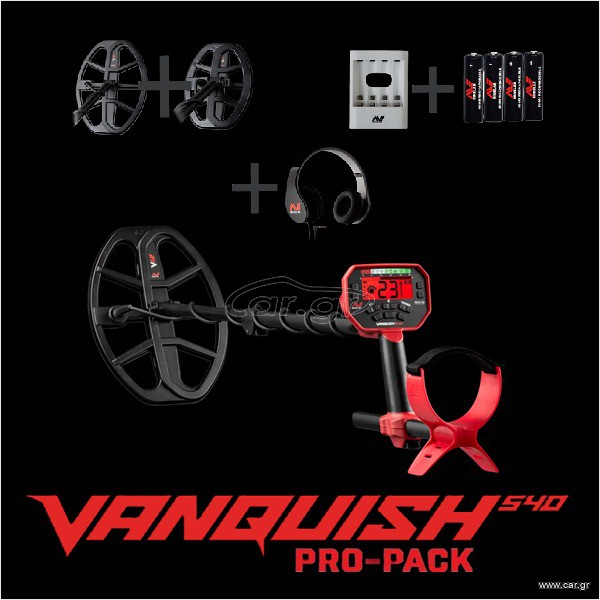 MINELAB VANQUISH 540 PRO – PACK