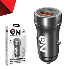 Φορτιστής Αναπτήρα Αυτοκινήτου Με 2 Θύρες Usb & USB-c 12-24V Μαύρος