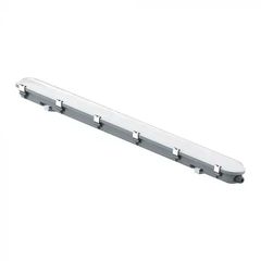 VTAC - Αδιάβροχη Πλαφονιέρα LED 48W με Μπαταρία Απρόσκοπτης Λειτουργίας, 150cm, 6500K, IP65 - SKU: 24014