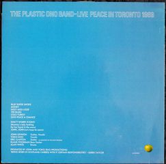 JOHN LENNON-THE PLASTIC ONO BAND-LIVE PEACE IN TORONTO