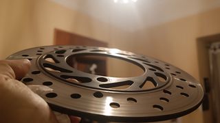 Γνησια δισκοπλακα πίσω Cb400 SF / TRANSALP / CB-1-thumb-2