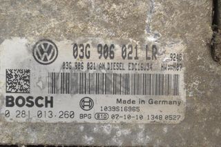 Εγκέφαλος Volkswagen Passat / Touran 1.9 TDI 2001-2010 BOSCH 03G906021LR 03G906021 0281013260 1039S16965 (Seat / Audi / Skoda)-thumb-1