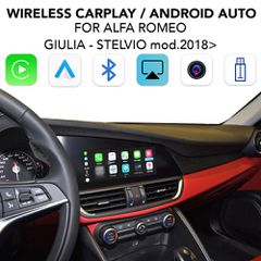 DIGITAL IQ AR 203 CPAA - INTERFACE CARPLAY / ANDROID AUTO BOX for ALFA ROMEO GIULIA - STELVIO mod. 2018>